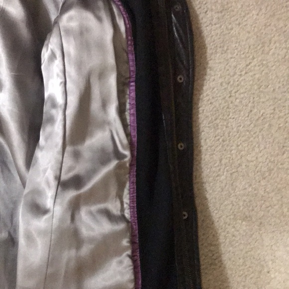 DANIER Black Genuine leather jacket - Picture 5 of 12